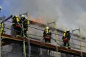 Dachstuhlbrand Koeln Poll Geislarerstr P180